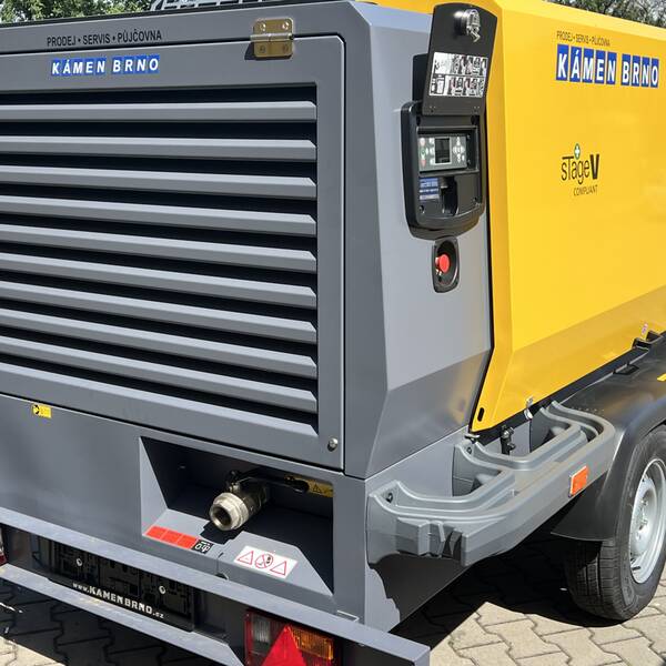 Novinka Atlas Copco - kompresor X-Air+ 750-25